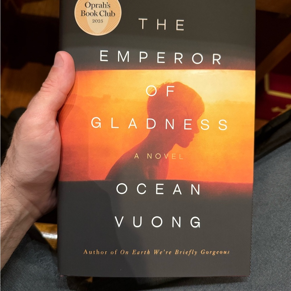 The Emperor of Gladness Novel ocean vuong signed first edition